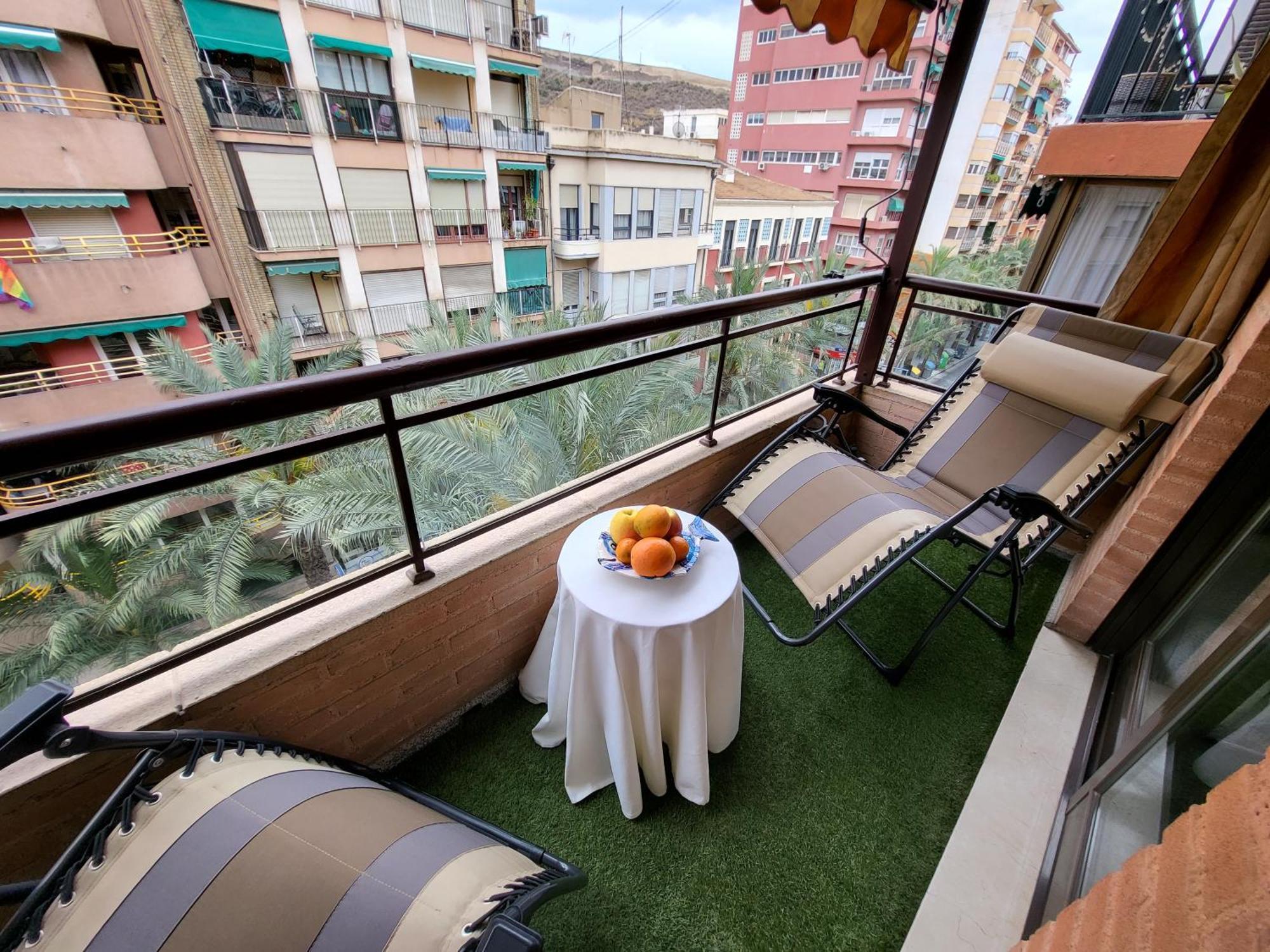 Апартаменты Amistosa, Habitacion Con Balcon, Alicante, Playa, Centro, Rambla, Mercado Экстерьер фото